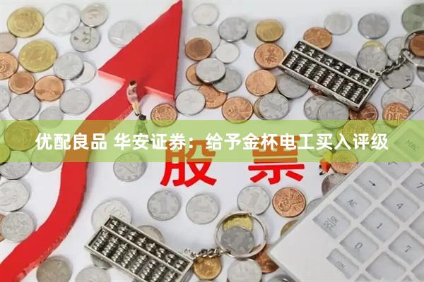 优配良品 华安证券:给予金杯电工买入评级