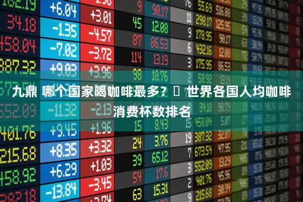 九鼎 哪个国家喝咖啡最多？☛世界各国人均咖啡消费杯数排名